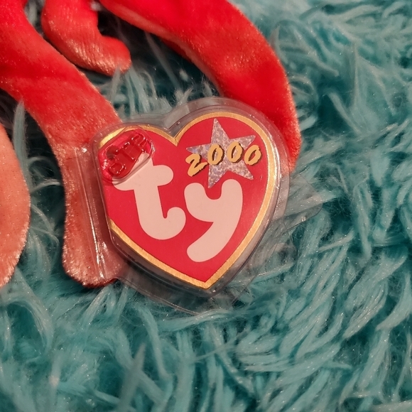 𝅺**RETIRED** Ty Beanie Baby: Wiggly the Squid - Picture 2 of 5